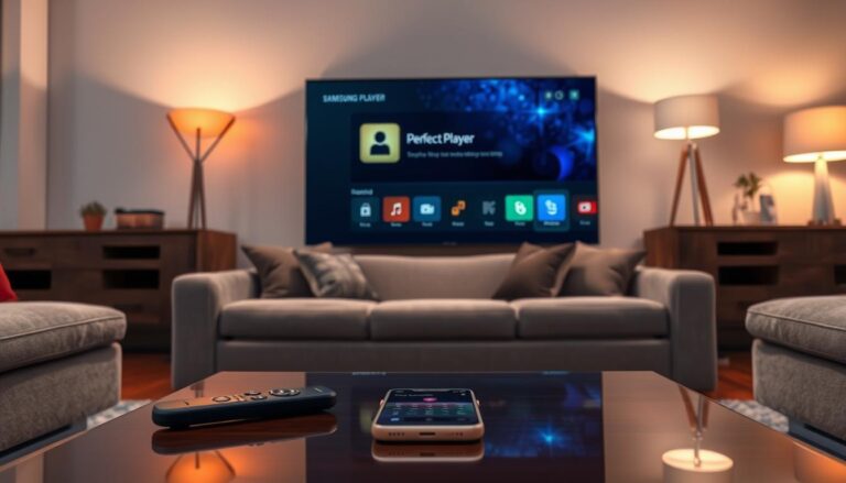 How to install Perfect Player on samsung smart tv