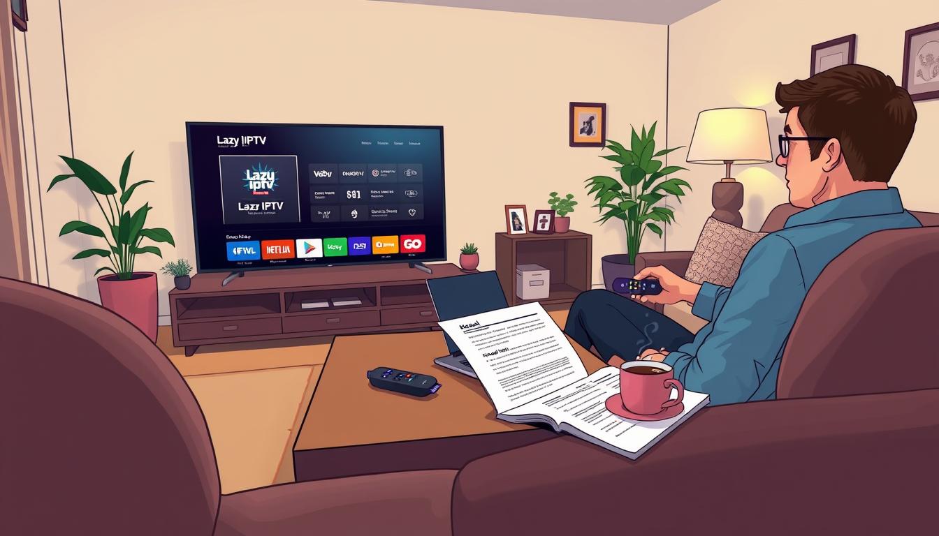 How to install Lazy IPTV on roku