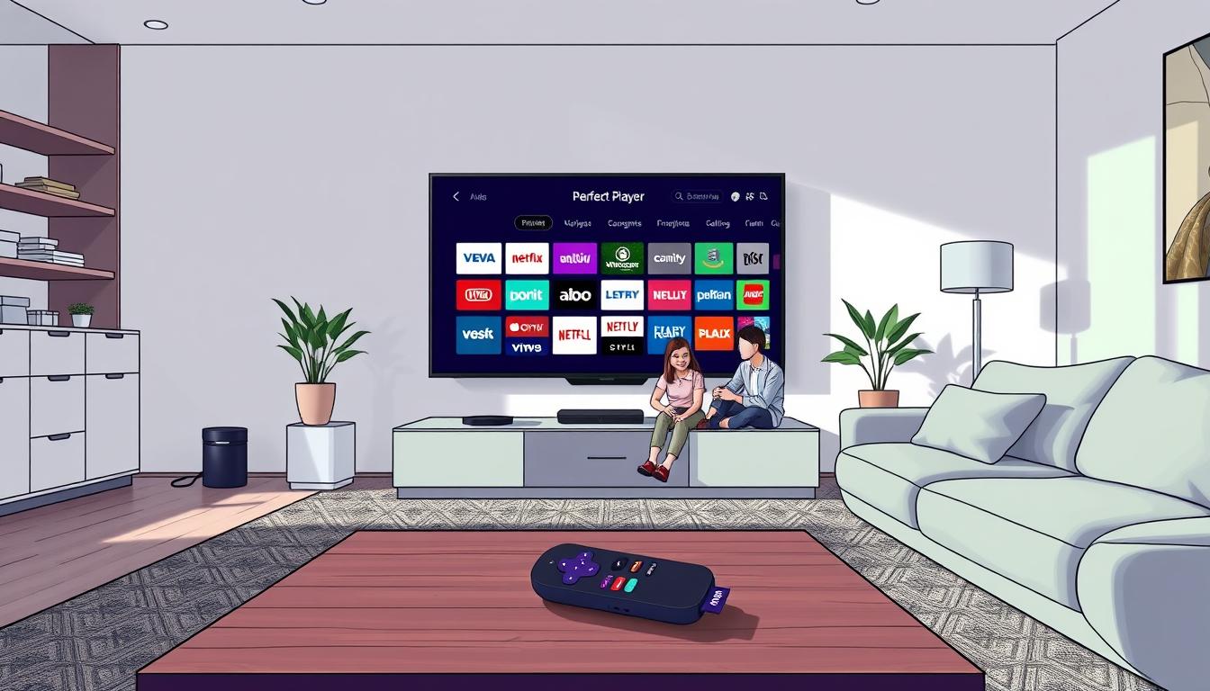 How to install Perfect Player on roku