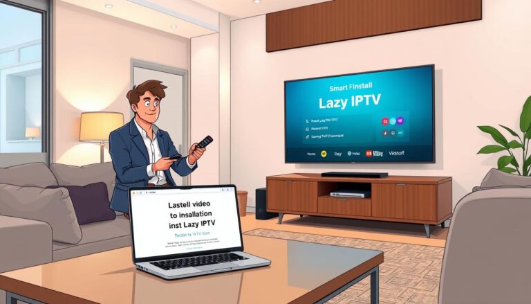 How to install lazy iptv on smart tv