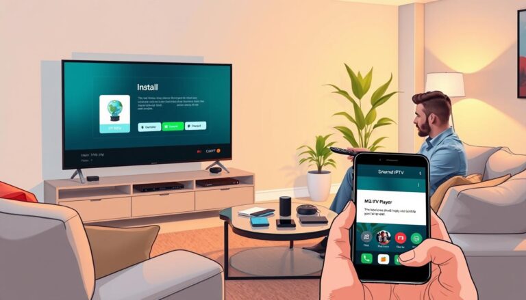 How to install m3u iptv player on smart tv